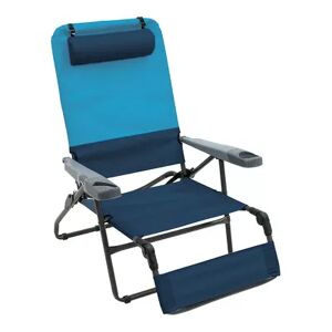 Rio Shelter Logic Lounge 4-Position Lounge Chair, Multicolor