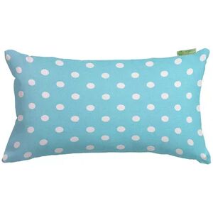 Majestic Home Goods Polka Dot Small Throw Pillow, Blue