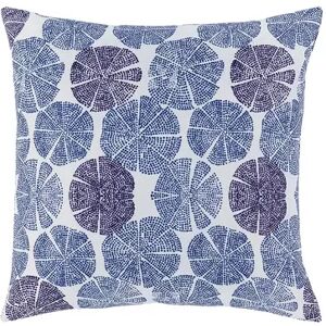 Decor 140 Luciana Global Throw Pillow, Dark Blue, 20X20