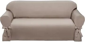 Madison Lucerne Sofa Slipcover, Beig/Green, SOFASLPCVR