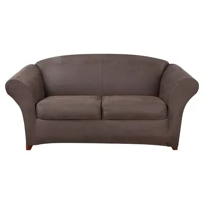 Sure Fit SureFit Home Decor Ultimate Stretch Leather Sofa Cushion Cover, Brown