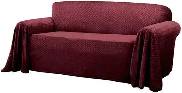 Jeffrey Home Mason Furniture Sofa Slip, Red