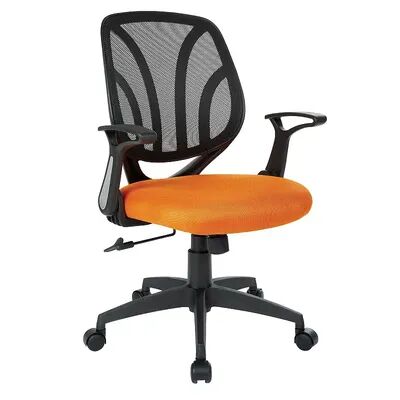 Office Star Products Desk Chair, Orange