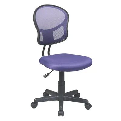 Office Star Products Mesh Task Chair, Purple, Furniture