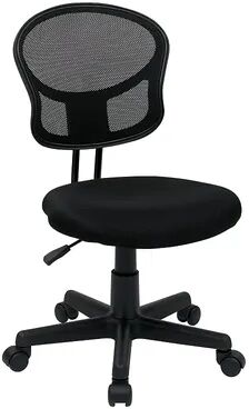 Office Star Products Mesh Task Chair, Black, Furniture