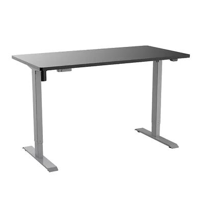 Techni Mobili Adjustable Sit to Stand Desk, Black