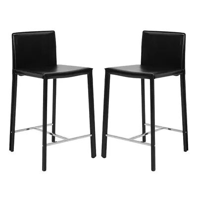 Safavieh 2-pc. Jason Counter Stool Set, Black, Furniture