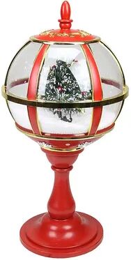 Kohl's Musical Light-Up Snowy Street Lamp Christmas Table Decor, Red