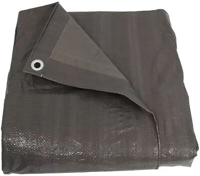 SUNNYDAZE DECOR Sunnydaze Polyethylene Multi-Purpose Tarp - Dark Gray - 30 ft x 40 ft, Grey