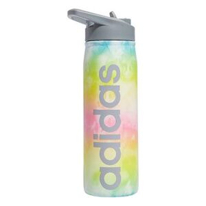 adidas 20-oz. Stainless Steel Water Bottle with Straw, Multicolor