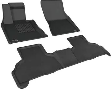 3D MAXpider Kagu Series Custom Floor Mat Liner Set, 2014-19 BMW X5/X6, Black, Not Applic