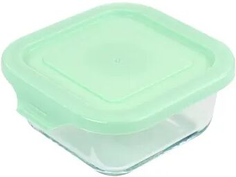 Martha Stewart 10.8oz Glass Container with Lid in Mint, Green