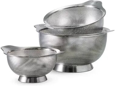 Tramontina 3-pc. Colander Set, Multicolor, 3 Piece