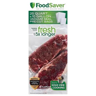 FoodSaver Vacuum Seal Bag Multipack for Food Preservation & Sous Vide Cooking, Multicolor