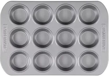 Farberware Nonstick 12-Cup Muffin Pan, Multicolor, 12 CUP