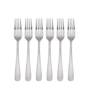 Food Network 6 pc. Classic Silver Dinner Fork Set