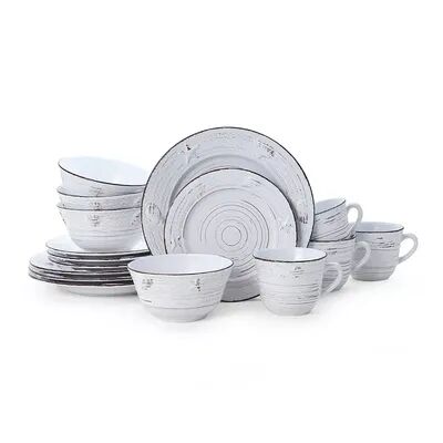 Pfaltzgraff Trellis Coastal White 16 pc. Dinnerware Set