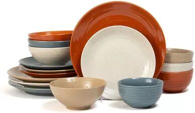 Sango Siterra Painter's Palette 16 pc. Dinnerware Set, Multicolor