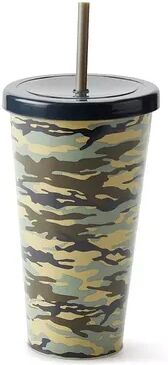 Bioworld 20-oz. Reusable Plastic Cup with Straw Camo, Multicolor