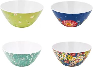 Celebrate Together Summer Floral 4-pc. Melamine Cereal Bowl Set, Multicolor