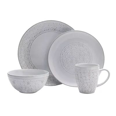 Pfaltzgraff 16-piece Blossom White Dinnerware Set, 16 Pc