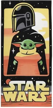 The Big One Star Wars: The Mandalorian Beach Towel by The Big One Kids , White, 28x58