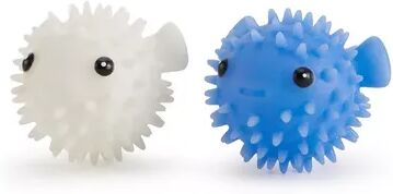 Kikkerland Puffer Fish Dryer Buddies, Adult Unisex, Blue