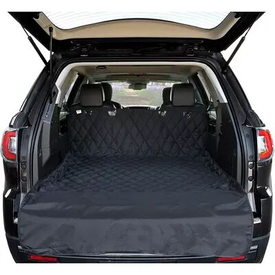 Arf Pets SUV Dog Cargo Liner Barrier Cover For SUVs And Car Seat Waterproof Material Non Slip Back, Grey, Large