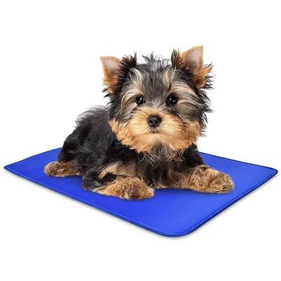 Arf Pets Self Cooling Mat For Dogs, Pet Beds For Pets 15.7 x 19.6, Blue, X Small