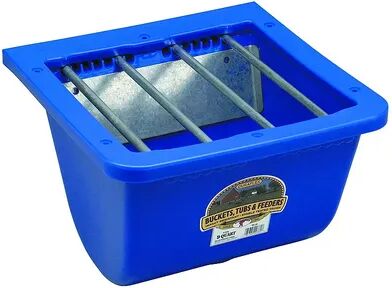 Little Giant Portable Foal and Small Animal Feeder and Wire Grill Attachment, Blue