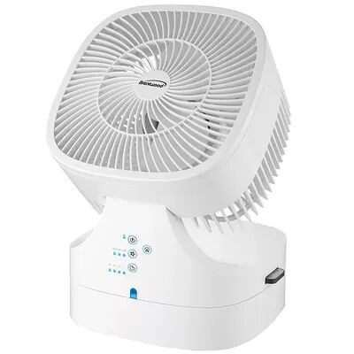 Brentwood Appliances Brentwood 8 Inch Three Speed Oscillating Desktop Fan with Remote Control in White