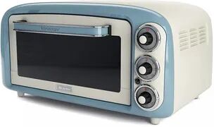 Ariete Vintage 1380W 18 Liter Electric Kitchen Countertop Toaster Oven, Blue, Brt Blue