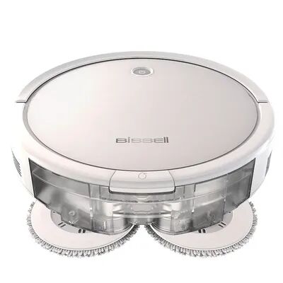 BISSELL SpinWave Wet and Dry Robotic Vacuum, White