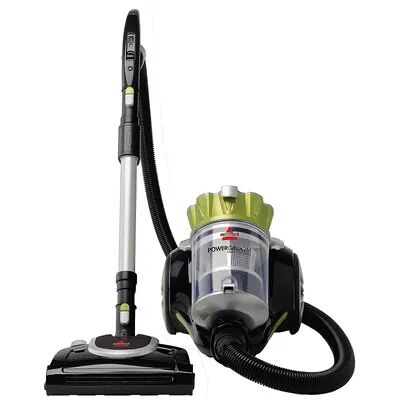 BISSELL Powergroom Multi-Cyclonic Canister Vacuum, Green