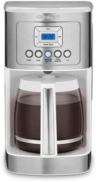 Cuisinart PerfecTemp 14-Cup Programmable Coffee Maker, White