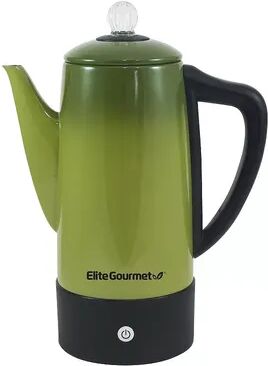 Elite 12-Cup Stainless Steel Electric Coffee Percolator, Multicolor, 12 CUP