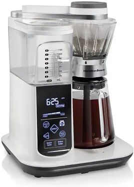 Hamilton Beach Convenient Craft Automatic or Manual Pour-Over Coffee Brewer, Multicolor