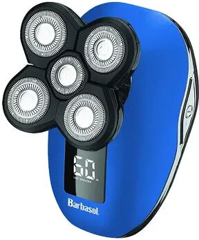 Barbasol Rechargeable LCD Head Shaver Set, Multicolor