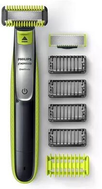 Philips Norelco OneBlade Face + Body Hybrid Electric Trimmer & Shaver, Multicolor