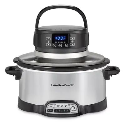 Hamilton Beach 2-in-1 6-qt. Air Fry Slow Cooker, Multicolor, 6 QT