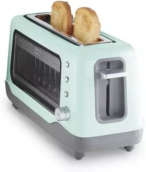 Dash Clear View 2-Slice Toaster, Blue, 2 SLICE