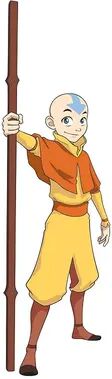 RoomMates Avatar: The Last Airbender Aang Peel & Stick Wall Decals, Multicolor