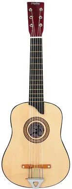 Schylling 6-String Acoustic Toy Guitar, Multicolor