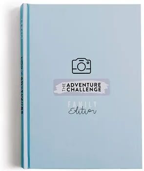 The Adventure Challenge Mystery Scratch-Off Book - Family Edition, Light Blue