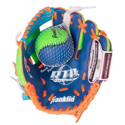 Franklin Sports Meshtek Series 9.5-in. Right Hand Throw T-Ball Glove & Ball Set - Youth, Multicolor