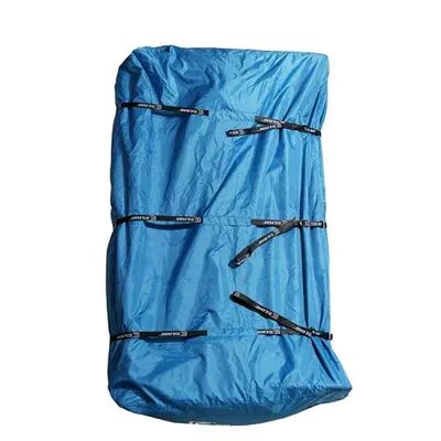 CLAM 12592 Outdoor Durable Polyester Ice Fishing Tent Shelter Travel Cover, Blue