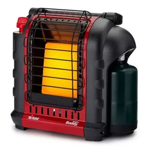 Mr. Heater Portable Buddy Outdoor Camping, Job Site 9,000 BTU Propane Gas Heater, Red