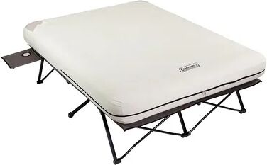 Coleman Queen Air Bed Cot, White