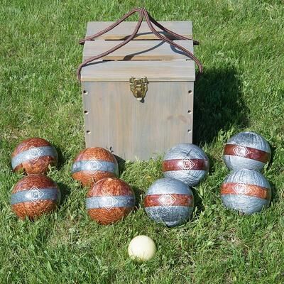 Franklin Sports Franklin Vintage Bocce Set, Multicolor