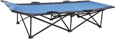 Stansport One-Step Deluxe Camp Cot, Blue